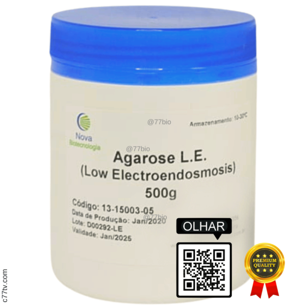 Agarose LE para Eletroforese - Desempenho Superior em Biologia Molecular | 13-15003