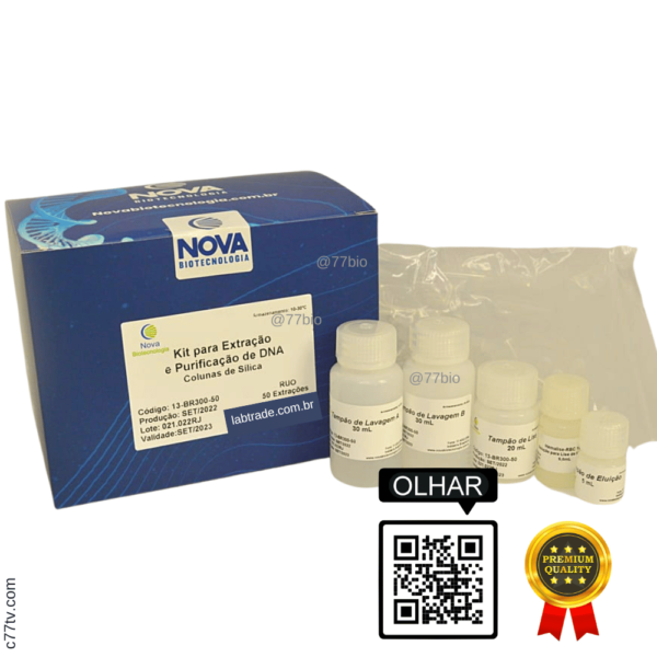 Kit para extração e purificação de DNA - 13-BR300