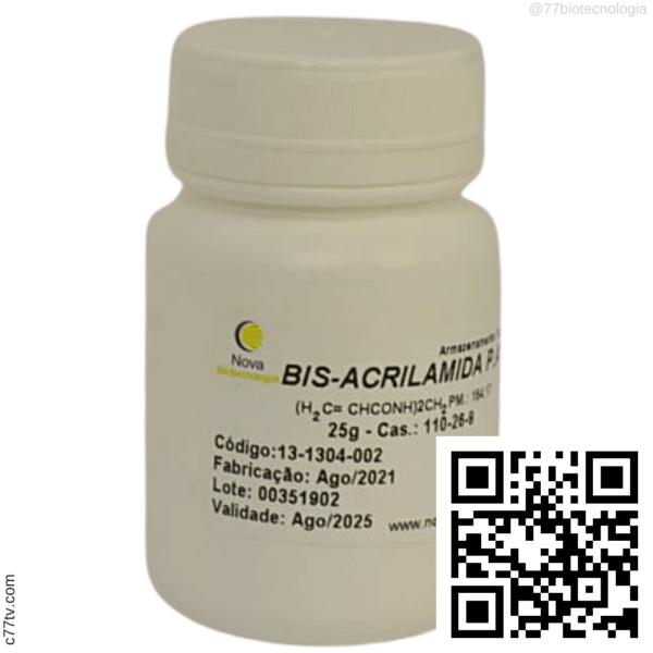 Bis-Acrilamida, 25 g | 13-1304-002