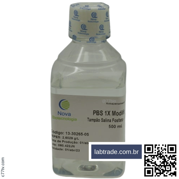 Tampão PBS 1x modificado com 2,6029 g/l de Hepes | 13-30265-05