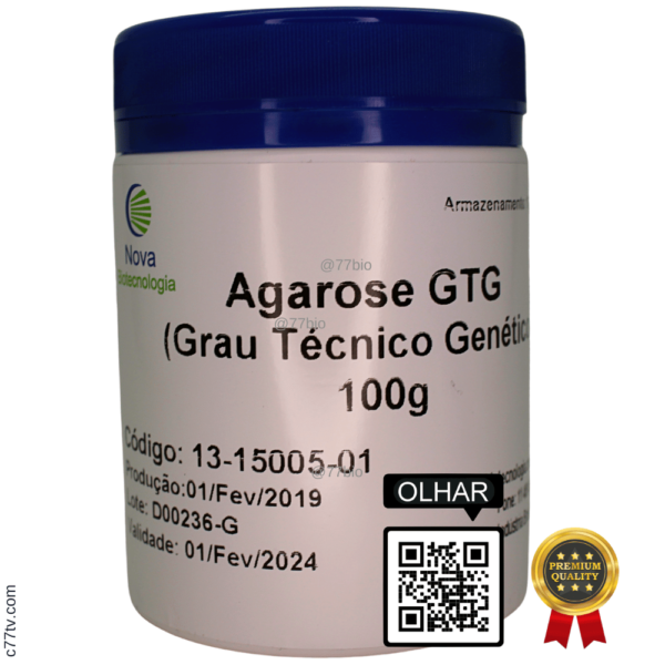 Agarose Grau GTG – Alta Qualidade para Eletroforese | 13-15005