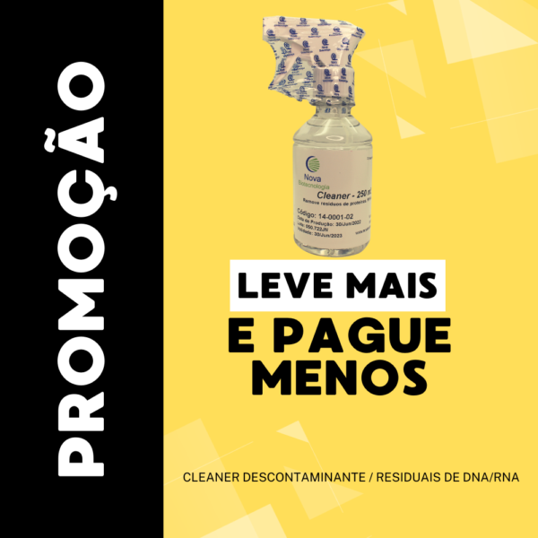 Cleaner - 250mL,  Oferta "leve 10 unidades e pague menos"