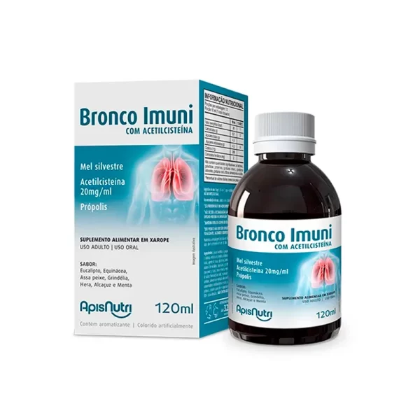 Bronco Imuni com Acetilcisteína 120ml - Apisnutri