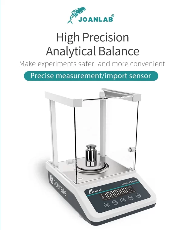 Balança Analítica de Laboratório Digital – Microbalança de Precisão 0,0001g, Capacidade 120g/220g - Image 13