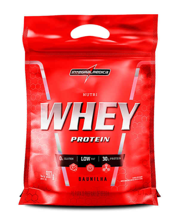 Nutri Whey Protein Baunilha 907g Integralmedica