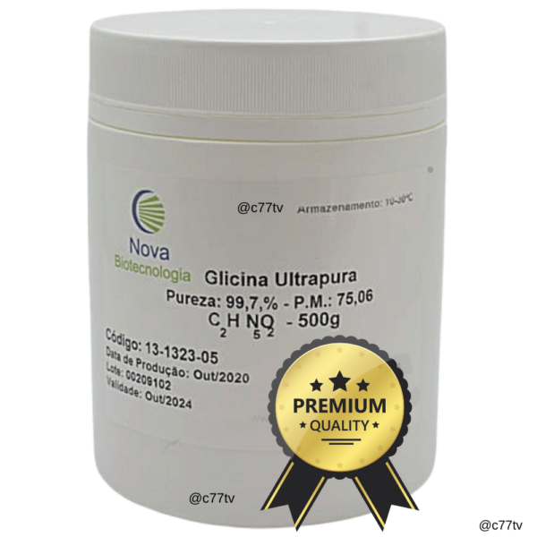 Glicina Ultrapura - 500g, 13-1323-05 - Image 2